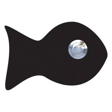 Doorbell Fish Black