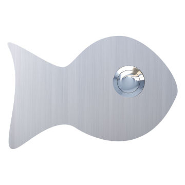 Stainless steel fish doorbell