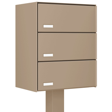 Copenhagen Mailbox System for Three, Beige