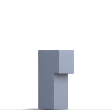 "Nano Star" Outdoor Light, Metallic Gray