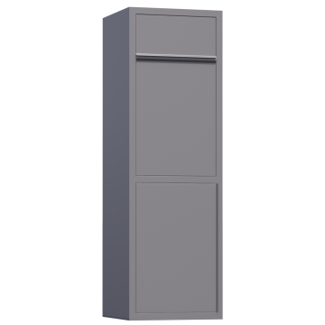 Koloss Package Delivery Box, Metallic Gray