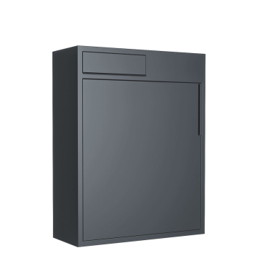 Large Parcel Drop Box in Anthracite