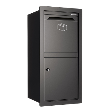 Larino Black Parcel Drop Box
