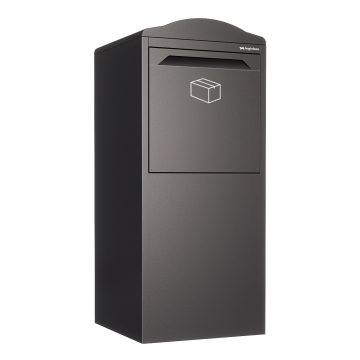 Imola Parcel Drop Box in Black | Rear Access