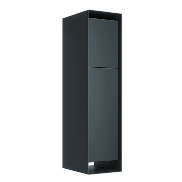 Brixen Gray Parcel Drop Box | Rear Retrieval