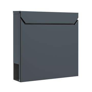 Celano Anthracite Mailbox