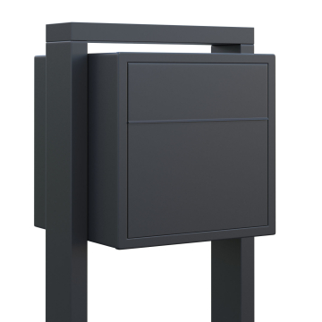 Standing Mailbox Soprano Anthracite