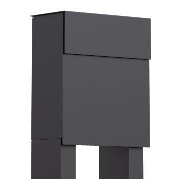 Upright Mailbox Alto Anthracite