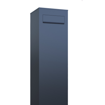 Monolith Anthracite Freestanding Mailbox