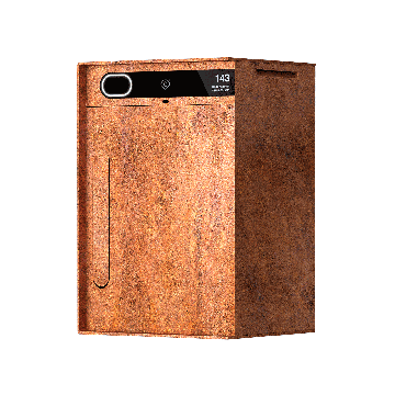 Smart Parcel Drop Box Baby Custo - Corten Steel