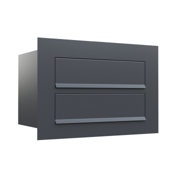 Como for Two Built-in Mailbox in Anthracite