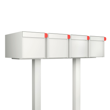 Big Americano for Four White Mailbox