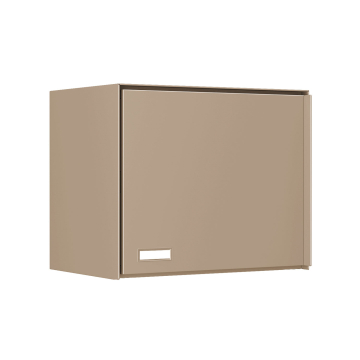 Oslo Beige Mailbox with Parcel Compartment