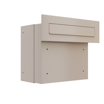 Allegri Through-the-Wall Mailbox in Beige