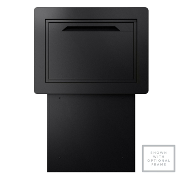 Kensington Parcel Box in Black | Rear Removal