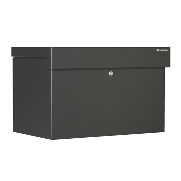 Fortuna Package Delivery Box, Graphite Gray