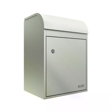 Fulham Parcel Box - Size M in Pebble Gray | Wall Mounting