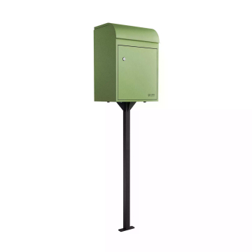 Hammersmith Parcel Box with Stand Post in Pale Green