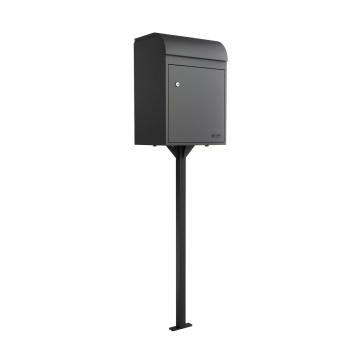 Hammersmith Parcel Box with Stand Post in Anthracite