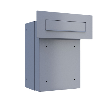 Dante Through-the-Wall Mailbox in Gray