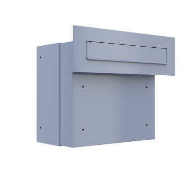 Allegri Through-the-Wall Mailbox in Gray