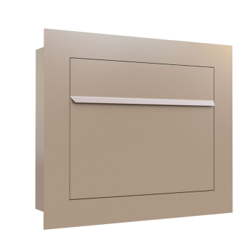 Sora Beige In-Wall Mailbox