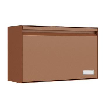 Postino Wall Mount Mailbox in Rust