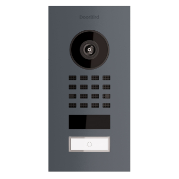 Flush-mounted Intercom Smart-IN Doorbird D1101V Anthracite