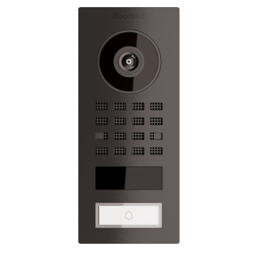 Surface-mounted Door Intercom Smart-ON Doorbird D1101V Graphite Black