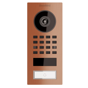 Surface-mounted door intercom Smart-ON Doorbird D1101V Bronze