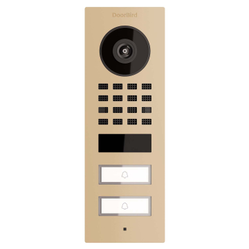 Surface-Mounted Intercom Smart-ON for Two Doorbird D1102V Beige