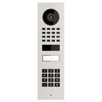 Surface-mounted door intercom Smart-ON Doorbird D1101KV with Keypad Module White