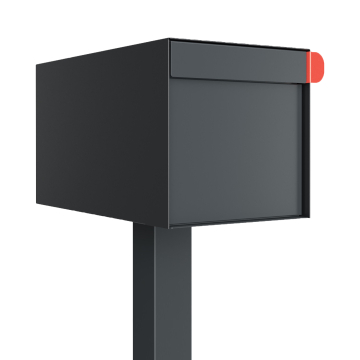 Big Americano Anthracite Mailbox