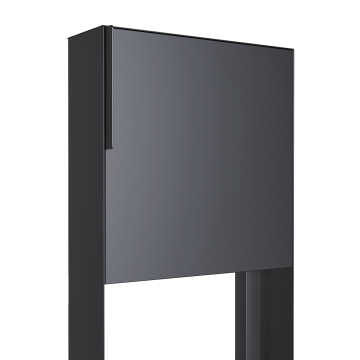 Freestanding Mailbox, Anthracite Gray