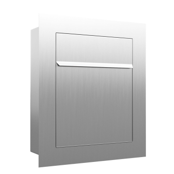 Bari Stainless Steel Built-In Mailbox