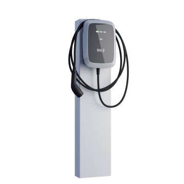 VW Wallbox StandMaster Pedestal with Ground Anchor in White