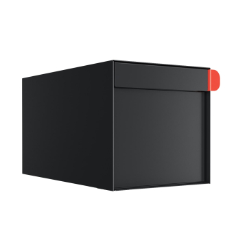 Big American Mailbox Black | Wall Mount