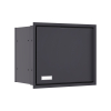 Stockholm Built-In Mailbox in Anthracite