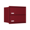 Stockholm for Two Built-In Mailbox in Red