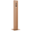 Smart Doorbird D1101V Intercom with Stand and Base Plate in Bronze Finish