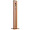 Intercom with Stand and Base Plate Smart Doorbird D1101KV with Keypad Module Bronze Finish