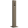 Intercom with Stand and Base Plate Smart Doorbird D1101KV with Keypad Module, Beige Gray