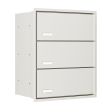 Stockholm for Three Recessed Mailbox in White