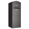 Montara Black Parcel Drop Box | Rear Access
