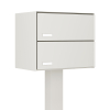 Copenhagen Mailbox System for Two, White