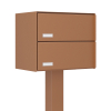 Copenhagen Two-Unit Mailbox - Stainless Steel