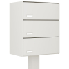 Copenhagen Mailbox System for Three, White