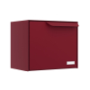 Amsterdam Mailbox with Parcel Compartment in Red