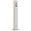 Intercom with Stand and Base Plate Smart for Two Doorbird D1102V in White