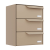 Amsterdam Mailbox System for Three in Beige